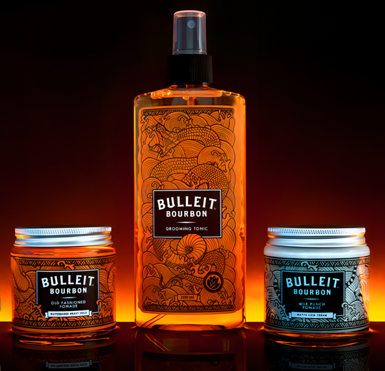 Bulleit Bourbon Grooming Sett- Tuxedo.no - Nettbutikk - On Demand Barbers Oslo Norway