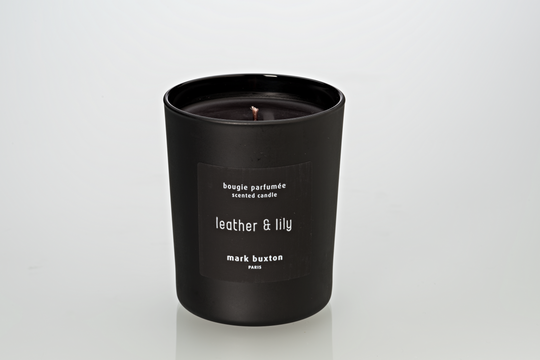 Mark Buxton Leather &amp; Lily Duftlys 180g